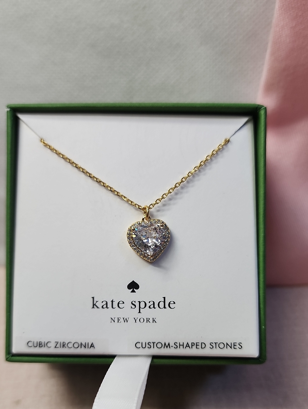 Kate Spade Necklace, Earrings & Dust Bag - Picture 3 of 8